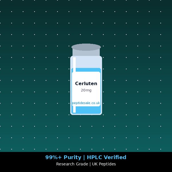 Cerluten 20mg Research Peptide UK