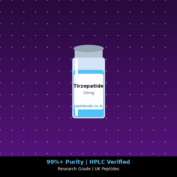 Tirzepatide 10mg Research Peptide UK